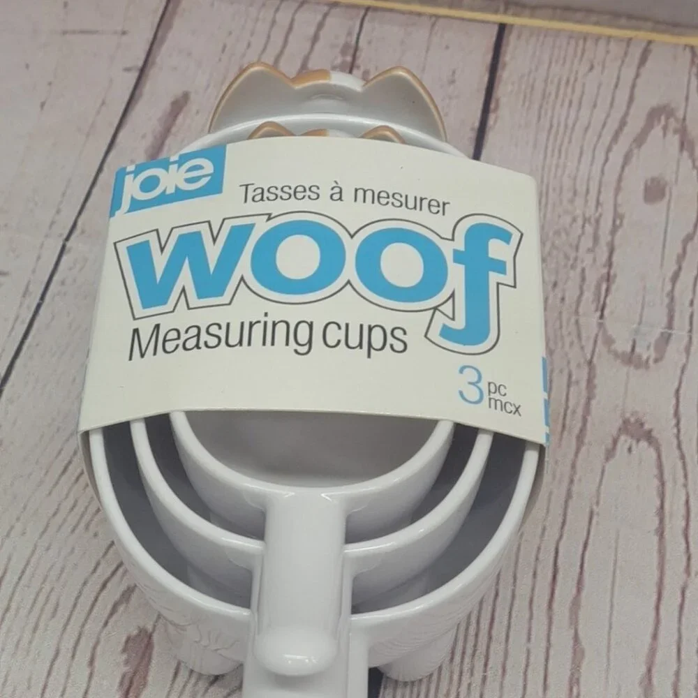 Dog Measuring Cups Stackable 3pc By JOIE NEW‎